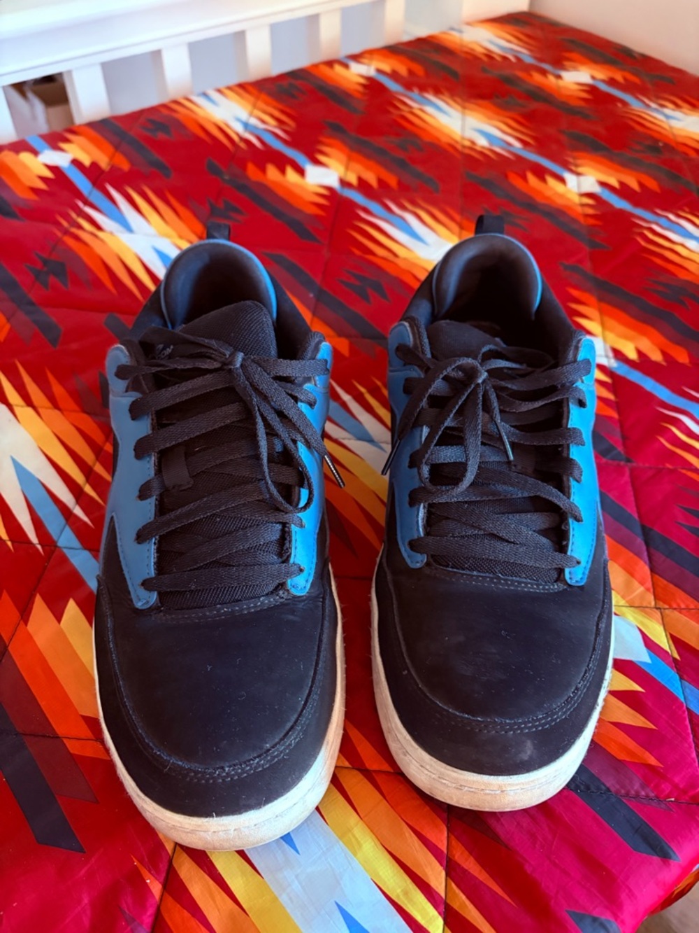 Volcom Men’s Composite Toe Black and Blue Low-Top Work, or kick ass Sneakers